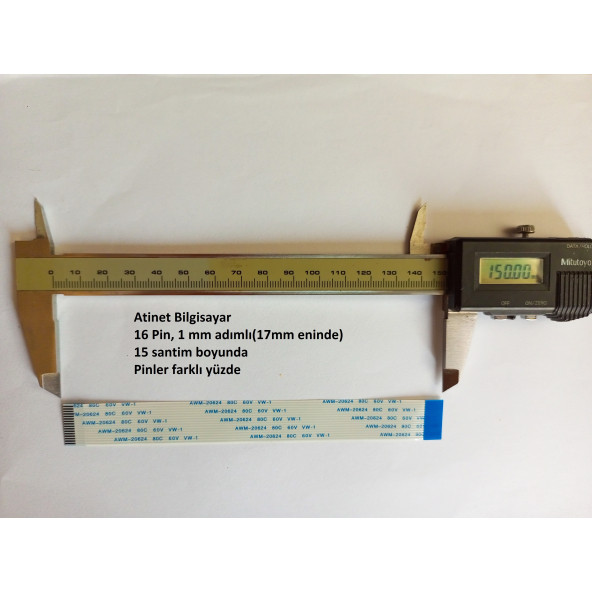 Awm 20624 80C 60V Vw-1 Flex Kablo 16-1-15B - 2