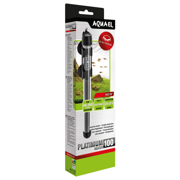 Aquael Platinium Heater Cam Akvaryum Isıtıcısı 100W