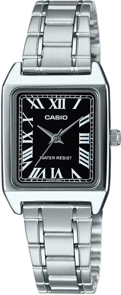 CASIO LTP-V007D-1BUDF KARE ROMA RAKAMLI METAL BAYAN KOL SAATİ ürün görseli 1