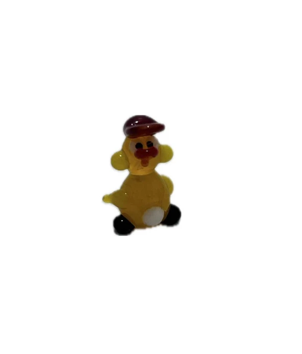 El Yapımı Mini Murano Cam Ördek Biblo A157-02 ürün görseli