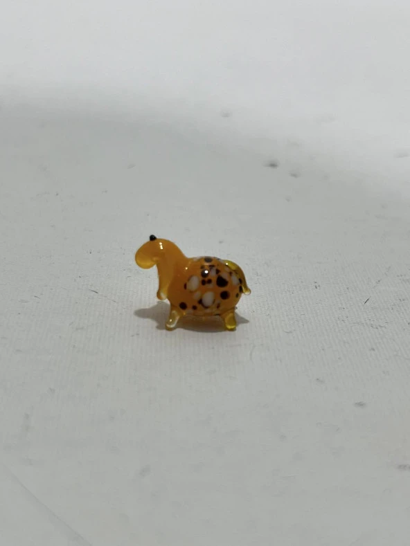 El Yapımı Mini Murano Cam Koyun Biblo A157-07 - Resim 2