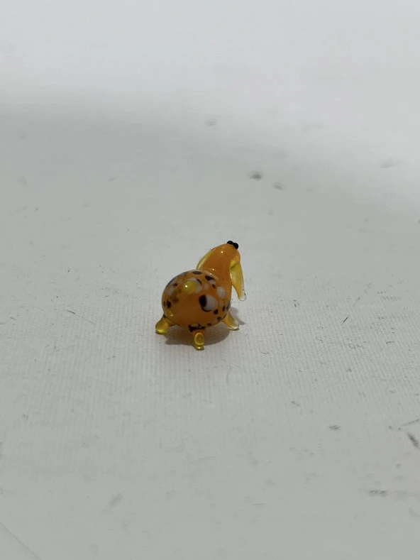 El Yapımı Mini Murano Cam Koyun Biblo A157-07 - Resim 3