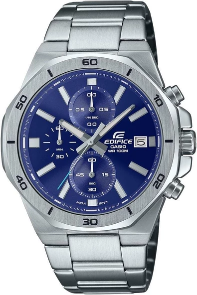 CASIO EDIFICE EFV-640D-2AVUDF ÇELİK ERKEK KOL SAATİ - 1