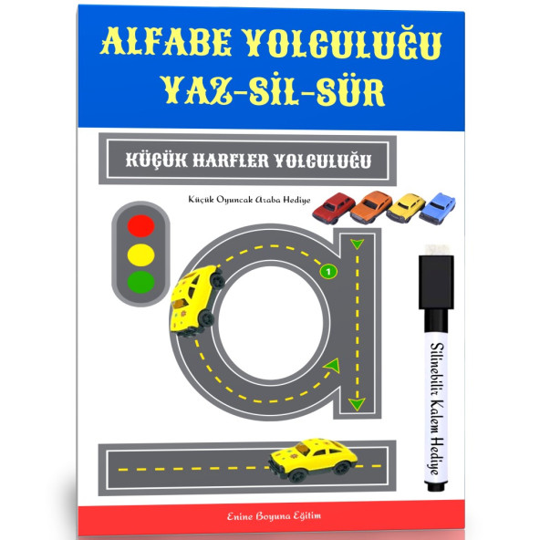 Okul Öncesi Alfabe Yolculuğum (Küçük Harfler) ürün görseli 1