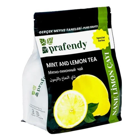 PRAFENDY NANE LİMON ÇAYI - GERÇEK MEYVE TANELİ 1000 GR