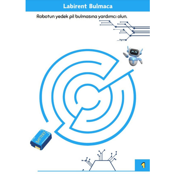 Çocuklara Süper Ötesi Labirent Bulmaca Kitabı (3-9 Yaş) - 3