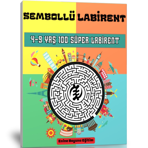 Sembollü Labirent Bulmaca Kitabı (4-9 YAŞ)