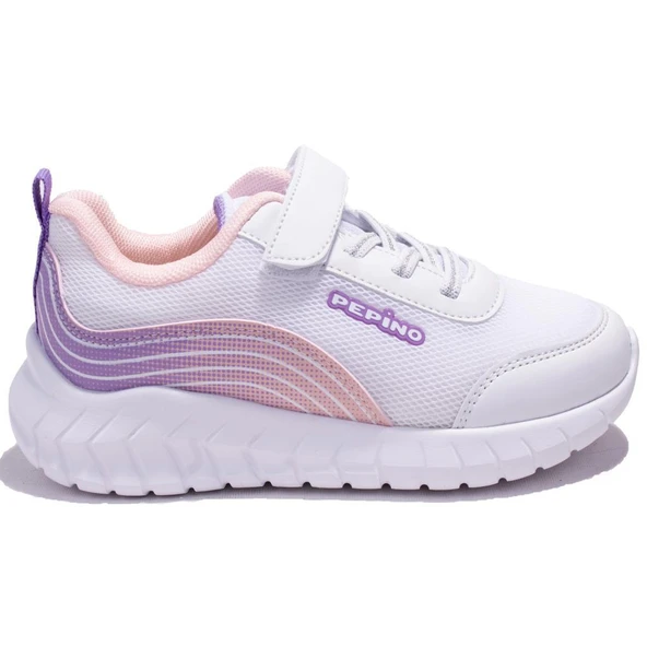 Pepino 1423 Ortopedik Günlük Beyaz Pudra Kız Çocuk Spor Ayakkabı - 2
