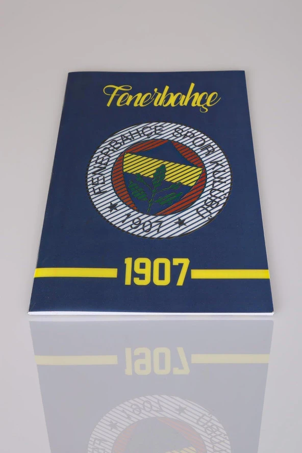 LİSANSLI FENERBAHÇE KARELİ A4 PP KAPAK 60 YAPRAK DEFTER