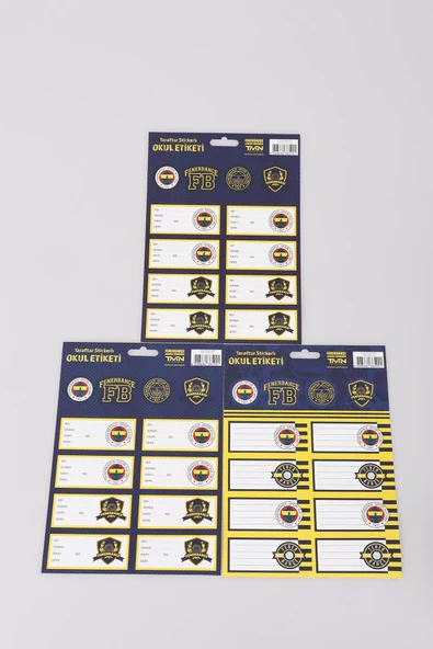 LİSANSLI FENERBAHÇE 24'LÜ OKUL ETİKETİ - 1