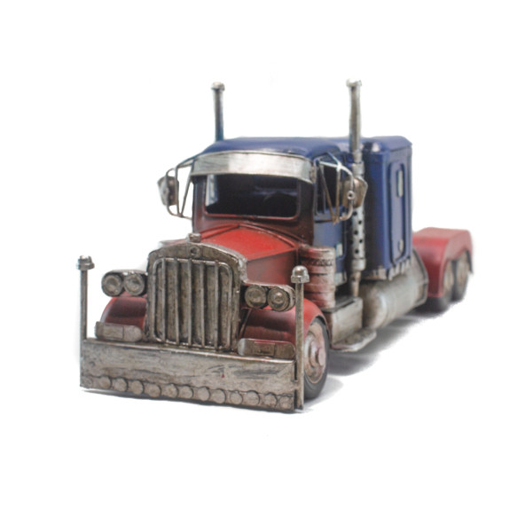 Metal Tır Dekoratif Büyük Boy Tır Çekicisi Klasik 36 Cm - 2