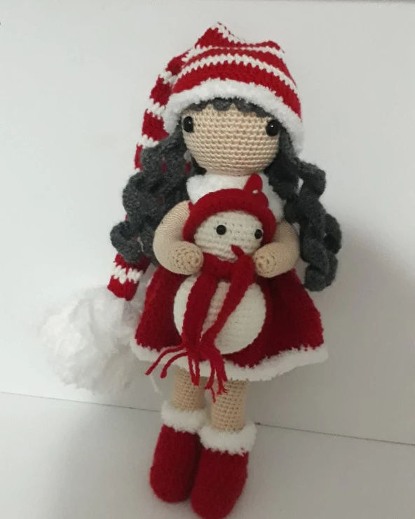 Luli Bebek Amigurumi Organik Oyuncak - 1