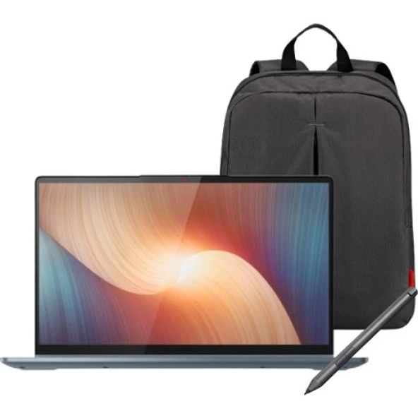 Lenovo Ideapad Flex 5 Intel Core I5 1235U 8gb 512GB Iris Graphics Windows 11 Home 14 Wuxga Kalemli Dokunmatik Taşınabilir Bilgisayar 82R700JETX Snertech Çanta Hediyeli