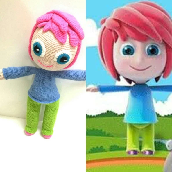 Hapşuu Bebek Amigurumi Organik Oyuncak - 2