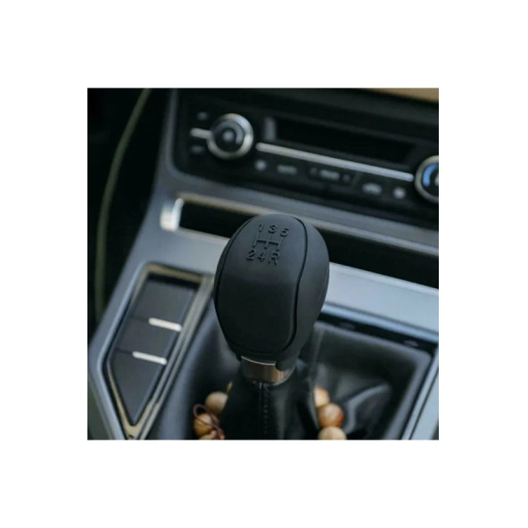 Universal Siyah Silikon Manuel Vites Topuzu Kılıfı Siyah Vites Topuzu Kılıf (SİYAH) - Resim 4