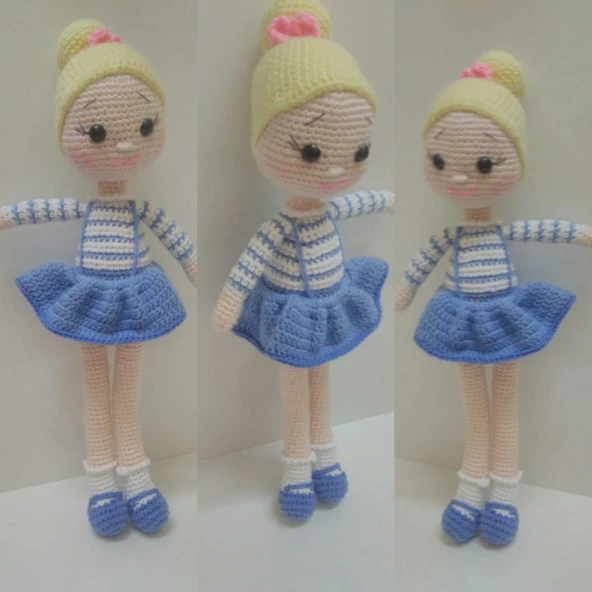 Asya Bebek Amigurumi Organik Oyuncak ürün görseli 1