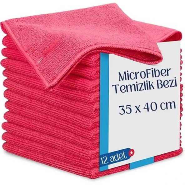 Tekno-Firsat MicroFiber Temizlik Bezi 12 ADET Towel Design 718546