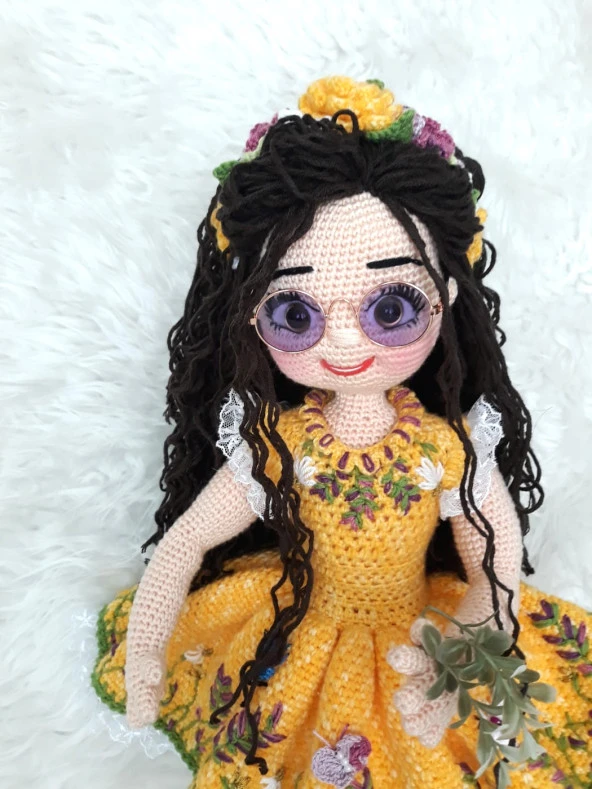 Yaz Bebek Amigurumi Organik Oyuncak - Resim 4