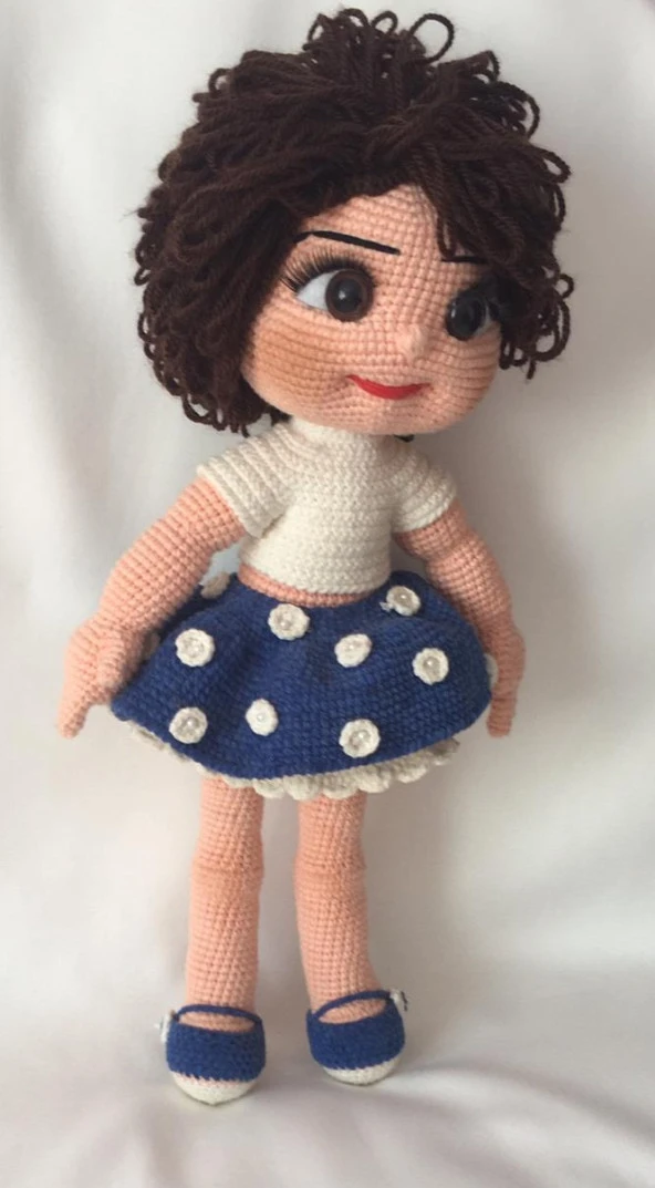 Buse Bebek Amigurumi Organik Oyuncak - 1