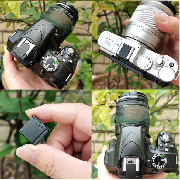 Ayex, Fujifilm XT2, XT3, XT30, XH1, XT100, XT20, X100T İçin Flaş Kızağı (Hot Shoe) Kapağı - 10