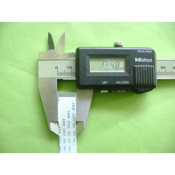 Awm 20624 80c 60v Vw-1 Flex Kablo 24 Pin, 0.5 mm Adım, 8 santim. 24-0.5-8A - 3