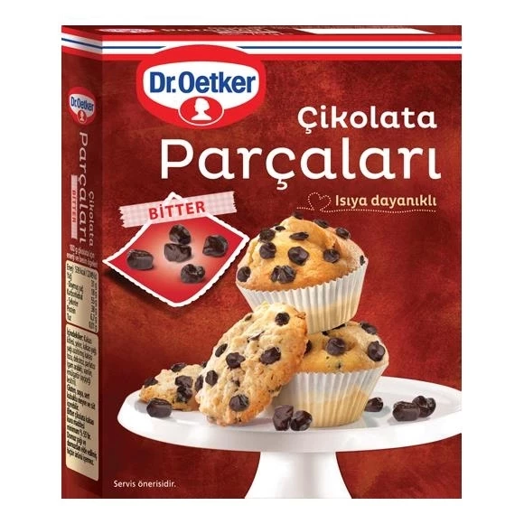 Dr.oetker Çikolata Parçaları Bitter 70gr