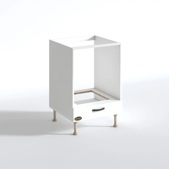 Kenzlife ankastre modülü kabini erbiyum byz fırın ocak dolabı özel boy ayarlı ayaklı kapaklı - Resim 3