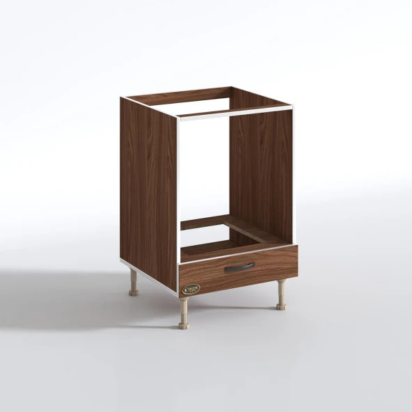 Kenzlife ankastre modülü kabini erbiyum cvz fırın ocak dolabı özel boy ayarlı ayaklı kapaklı - Resim 3