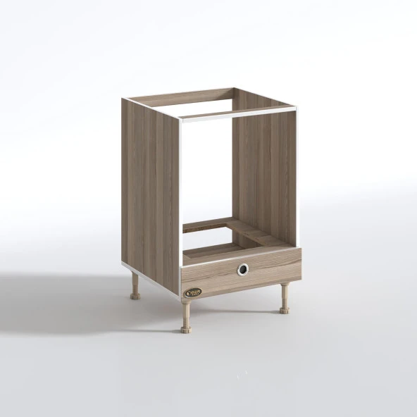 Kenzlife ankastre modülü kabini nobelyum crd fırın ocak dolabı özel boy ayarlı ayaklı kapaklı - Resim 3