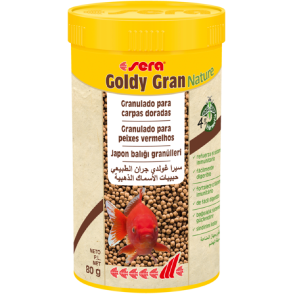 Sera Goldy Gran Nature Japon Balığı Yemi 100ml