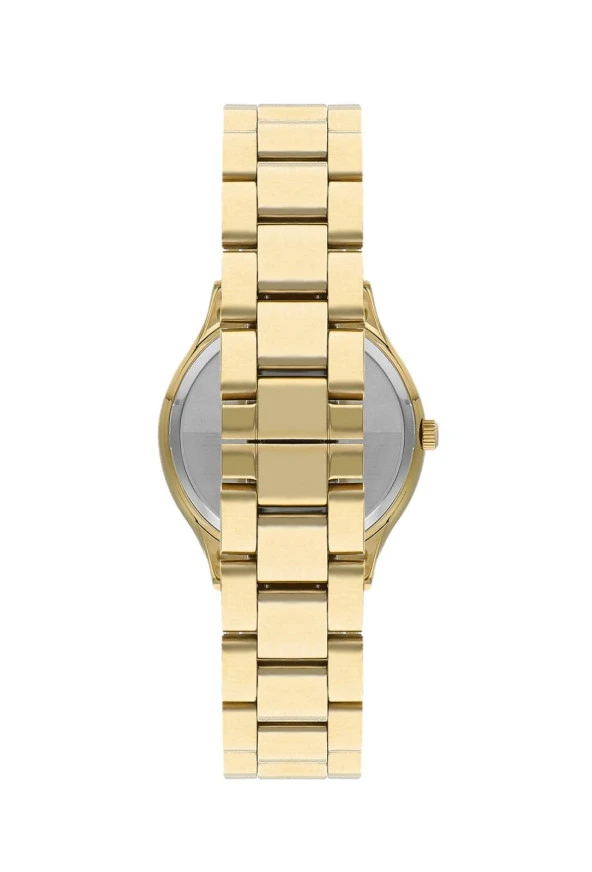 BP3166C.120 Zirkon Taşlı Sedef Kadran Çelik Kasa&Kordon Kararma Renk Atma Yapmaz Kadın Kol Saati - Resim 3