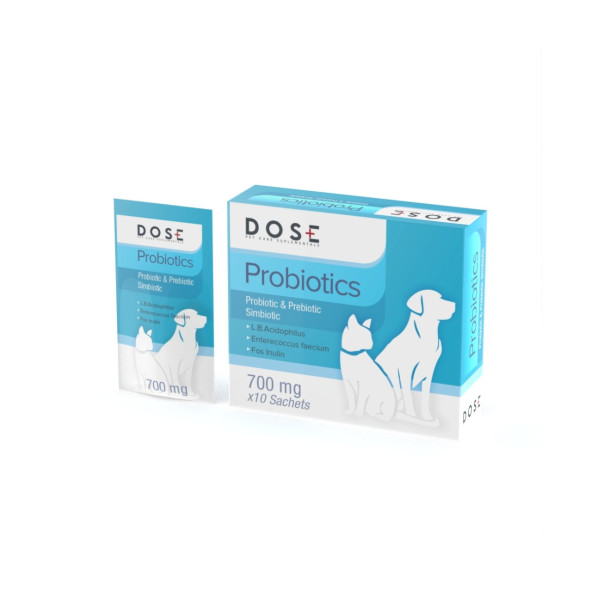 Dose Probiyotik Kedi Ve Köpekler Için Sindirim Sistemi Düzenleyici -Bağışıklık Güçlendirici - 2