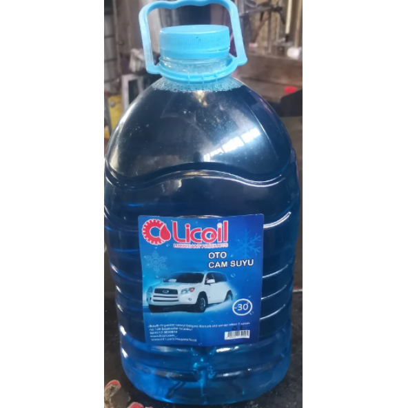 LİCOİL Licoil Antifrizli Oto Cam Suyu -30c Derece 5 Litre Pet ürün görseli 1