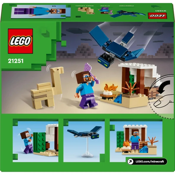 Lego Minecraft 21251 Stevein Çöl Keşfi - Resim 2