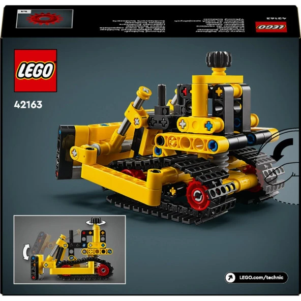 Lego Technic 42163 Agır İş Buldozeri - Resim 2