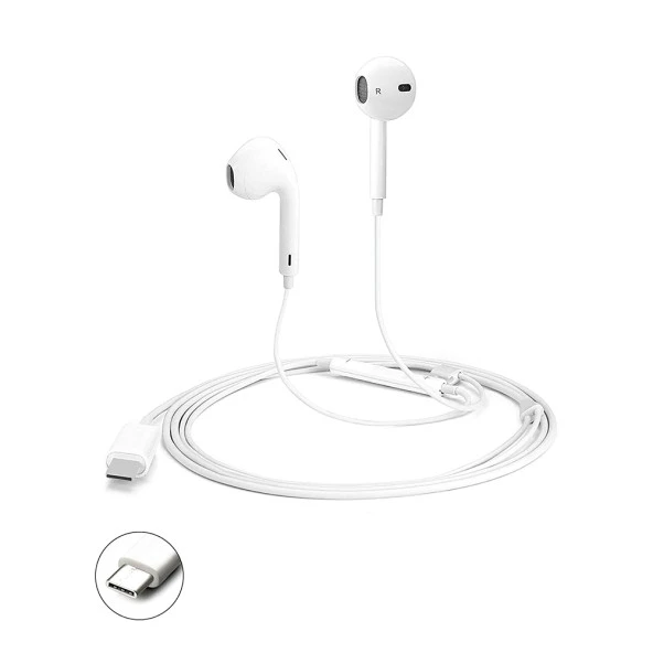 FitPlus IP15S Type-C Stereo Kulak İçi Kablolu Kulaklık - 2