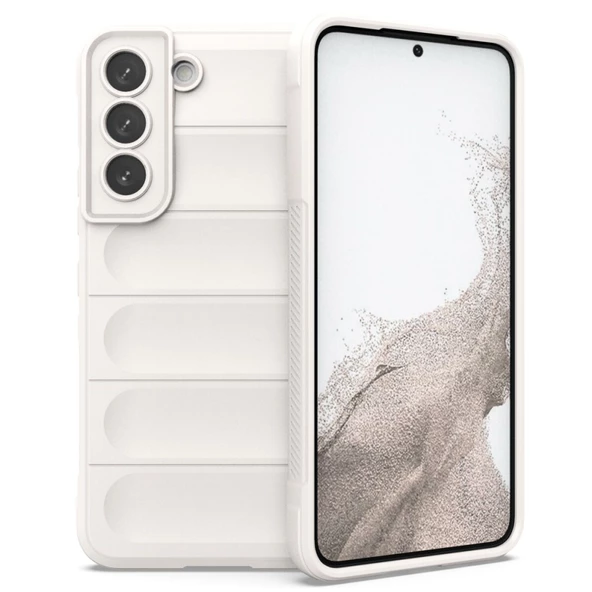 Samsung Galaxy S22 Kılıf Optimum Lens Çerçeveli Silikon Kapak - 8