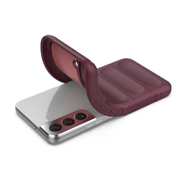 Samsung Galaxy S22 Kılıf Optimum Lens Çerçeveli Silikon Kapak - 7