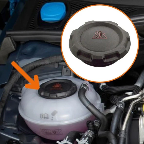 GKL Radyatör Yedek Su Depo Kapağı VW Caddy 2021-2023 2Q0121321