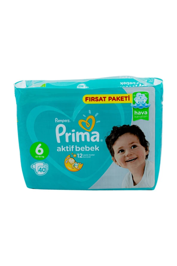 Prima Fırsat Extra Large 40Lı 13-18 KG 6+ - 2