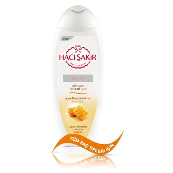 Hacı Şakir Saç Kremi 450 Ml Bal Özü