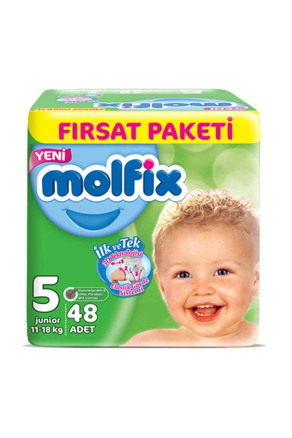 Molfix Fırsat Paketi 48Li Junior 11-18KG