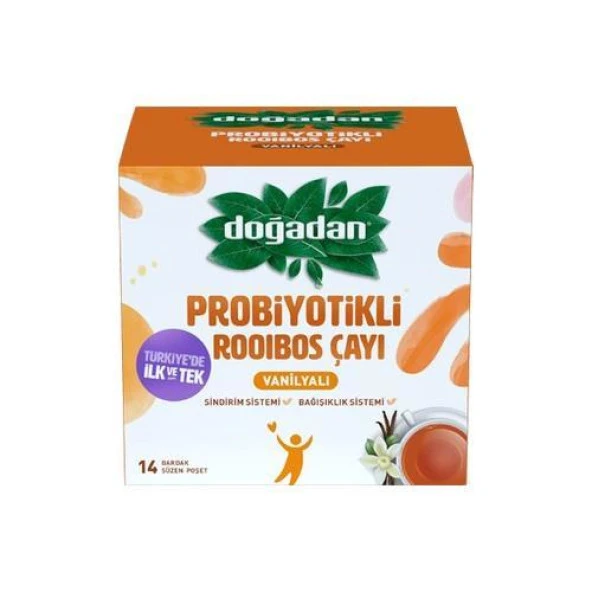 Doğadan Probiyotikli Rooibos 14Lü Vanilyalı 26,6GR