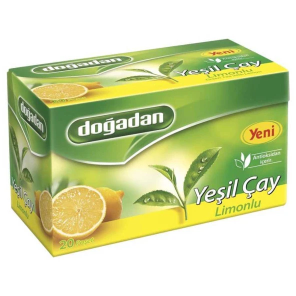 Doğadan Limonlu Yeşilçay 34 Gr 20Li