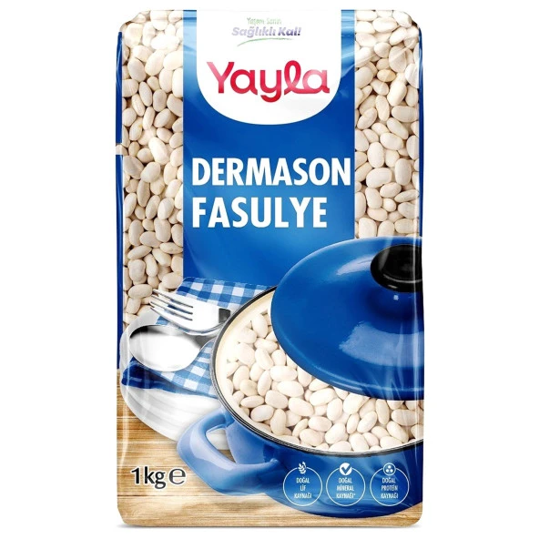 YAYLA 1KG DERMASON FASULYE 8 MM