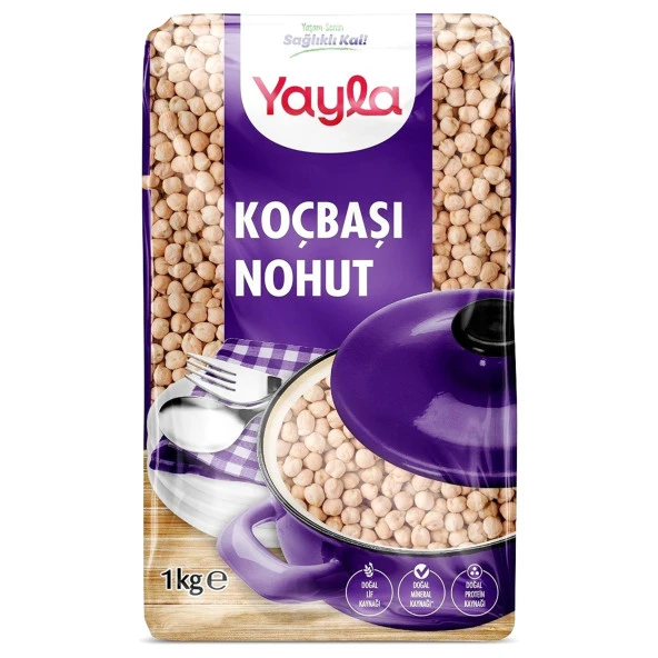 Yayla 1 Kg Koçbaşı Nohut 9-10 MM