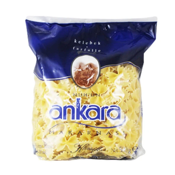 Ankara İri Kelebek Makarna 500 Gr