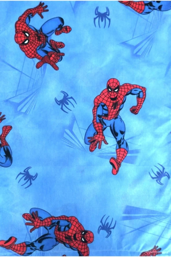 50x70cm Outlet Spiderman Özel Baskılı, Pamuklu Yastık Kılıfı