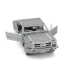 1965 FORD MUSTANG 3D Metal Maket Bulmaca Puzzle modeli kitleri DIY lazer kesim 14+ Yaş 56+ parça - 5