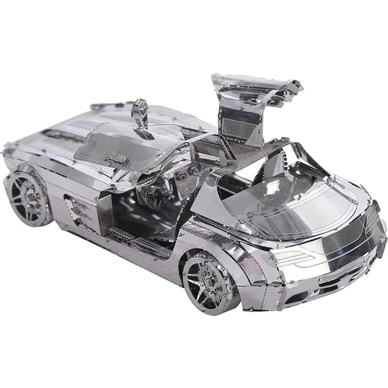 KELEBEK KANAT SPOR ARABA 3D Metal Maket Bulmaca Puzzle modeli kitleri DIY 14+ Yaş 85+ parça - 5